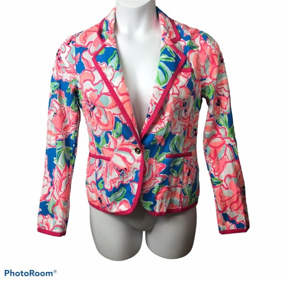 Lilly Pulitzer Jackets & Blazers - Lilly Pulitzer Jacket Blazer size Large